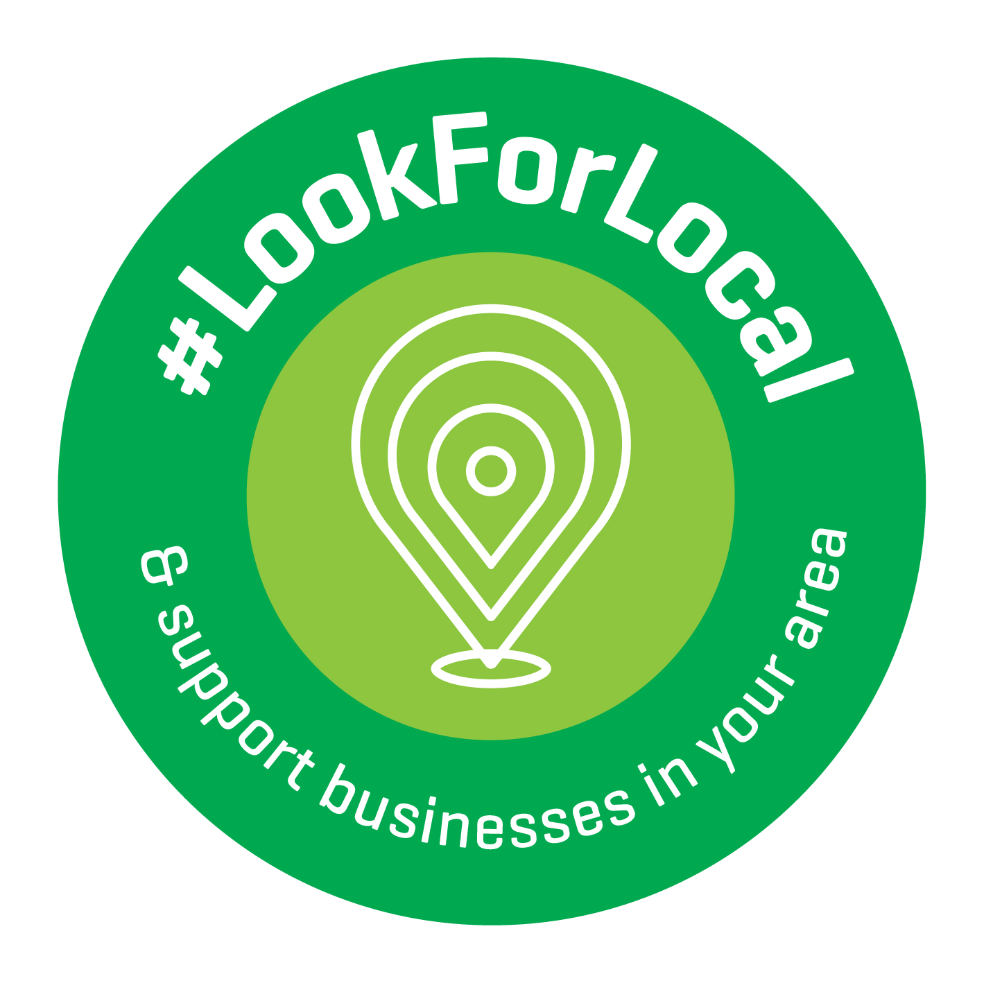 look for local badge