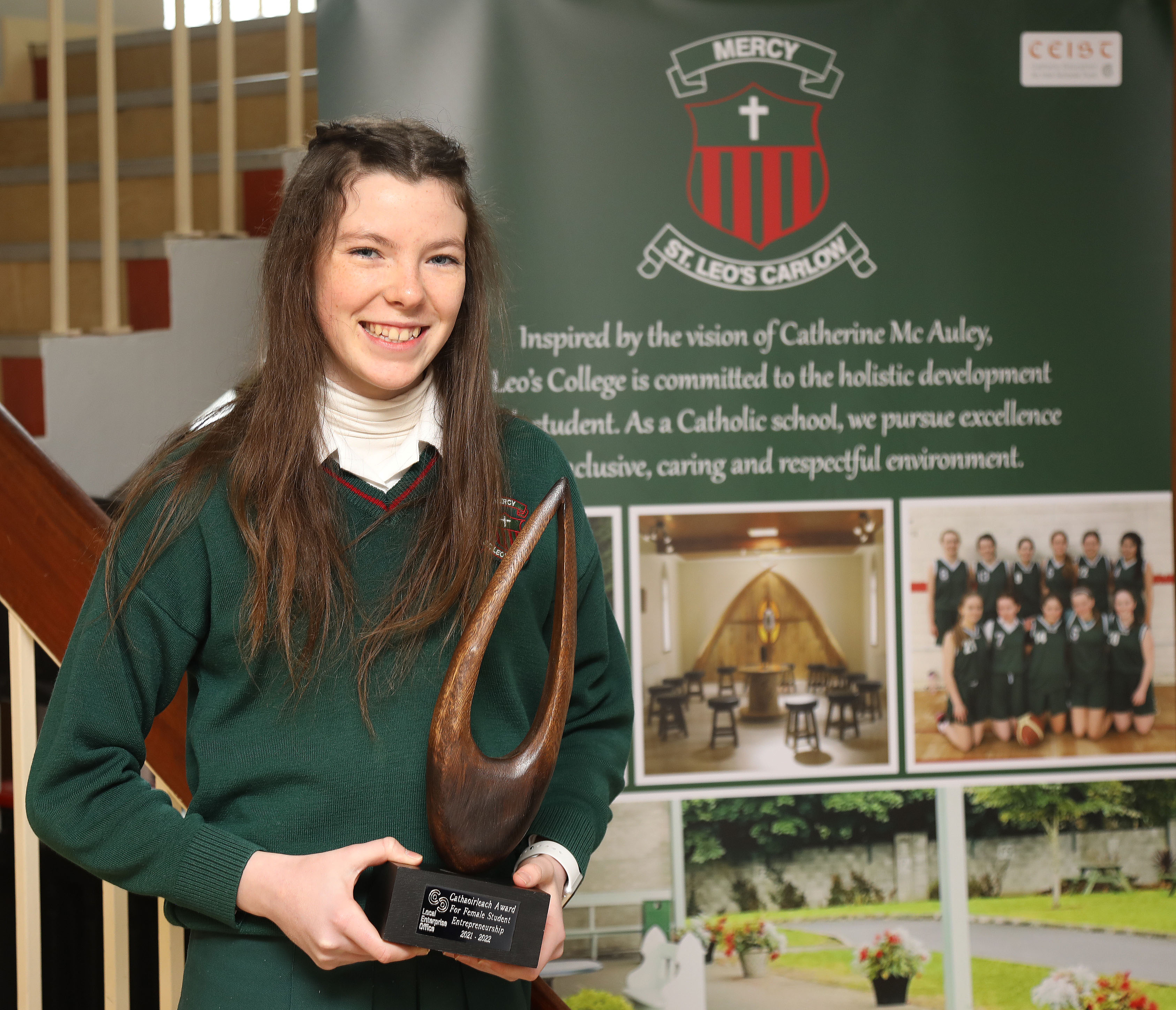  Cathaoirleach acknowledges Female Student Innovators as part of Student Enterprise Programme 