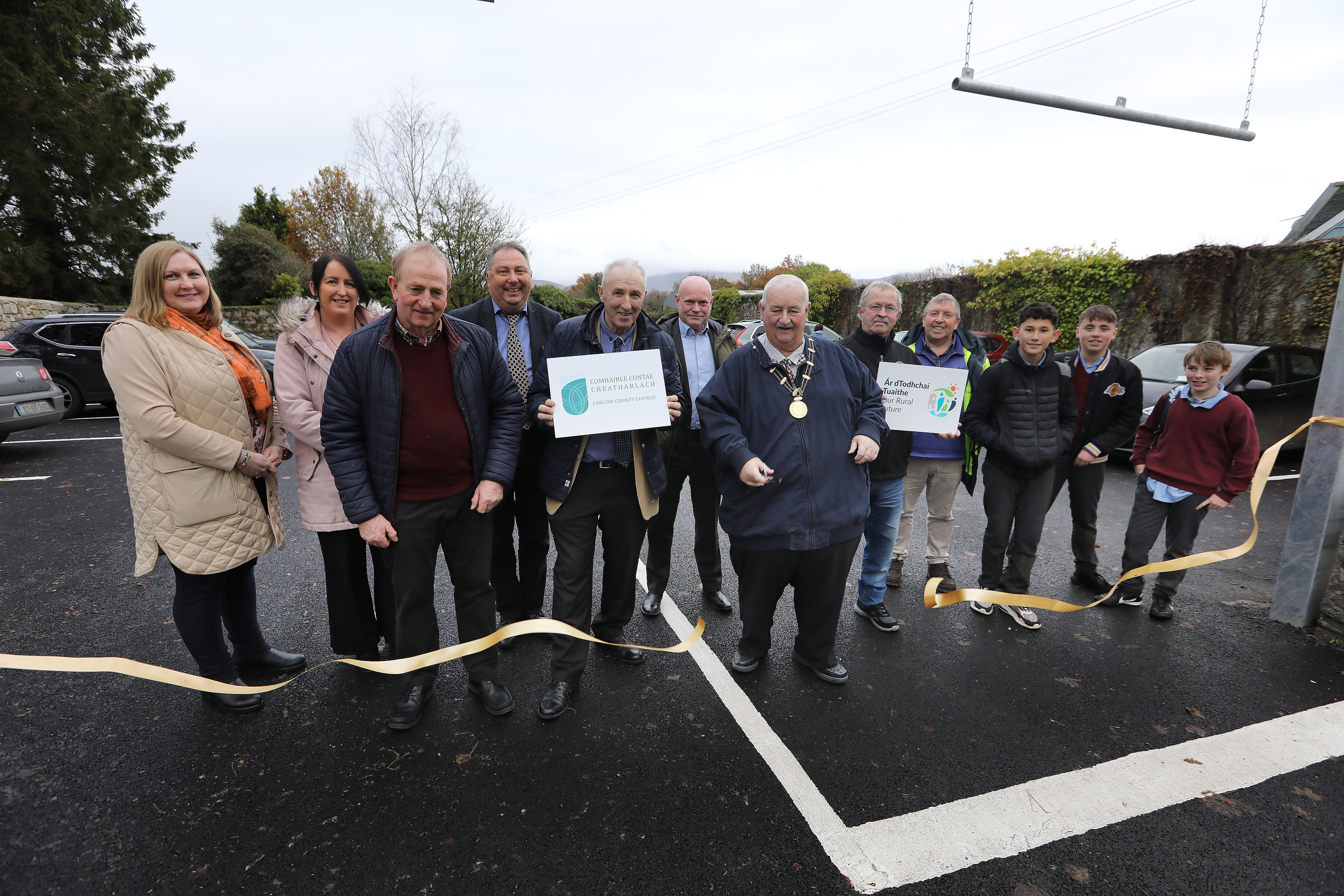 Our Rural Future supports Car Park Development in Borris 