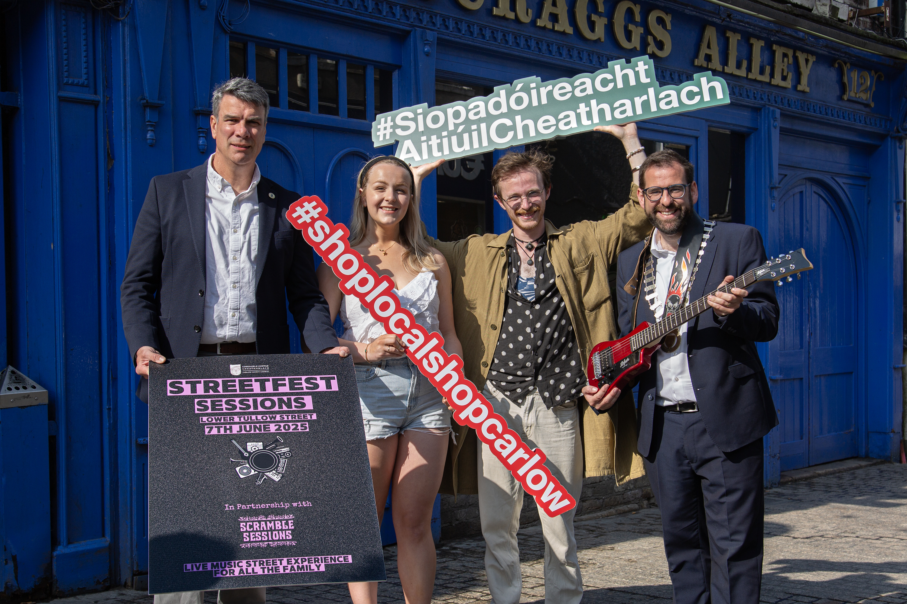 Tullow Street Set to Come Alive with Streetfest Sessions on Saturday 7th June. 