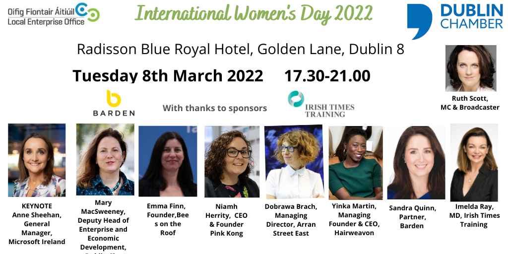 Banner for IWD 2022