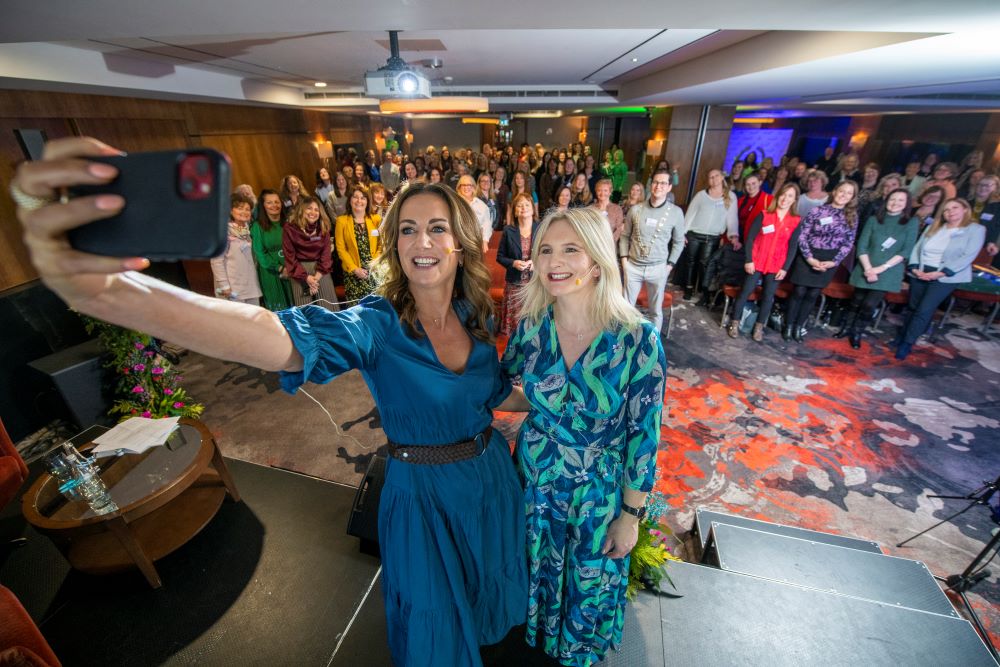 Lorraine Keane and Sharon Rossignuolo FEWN Event
