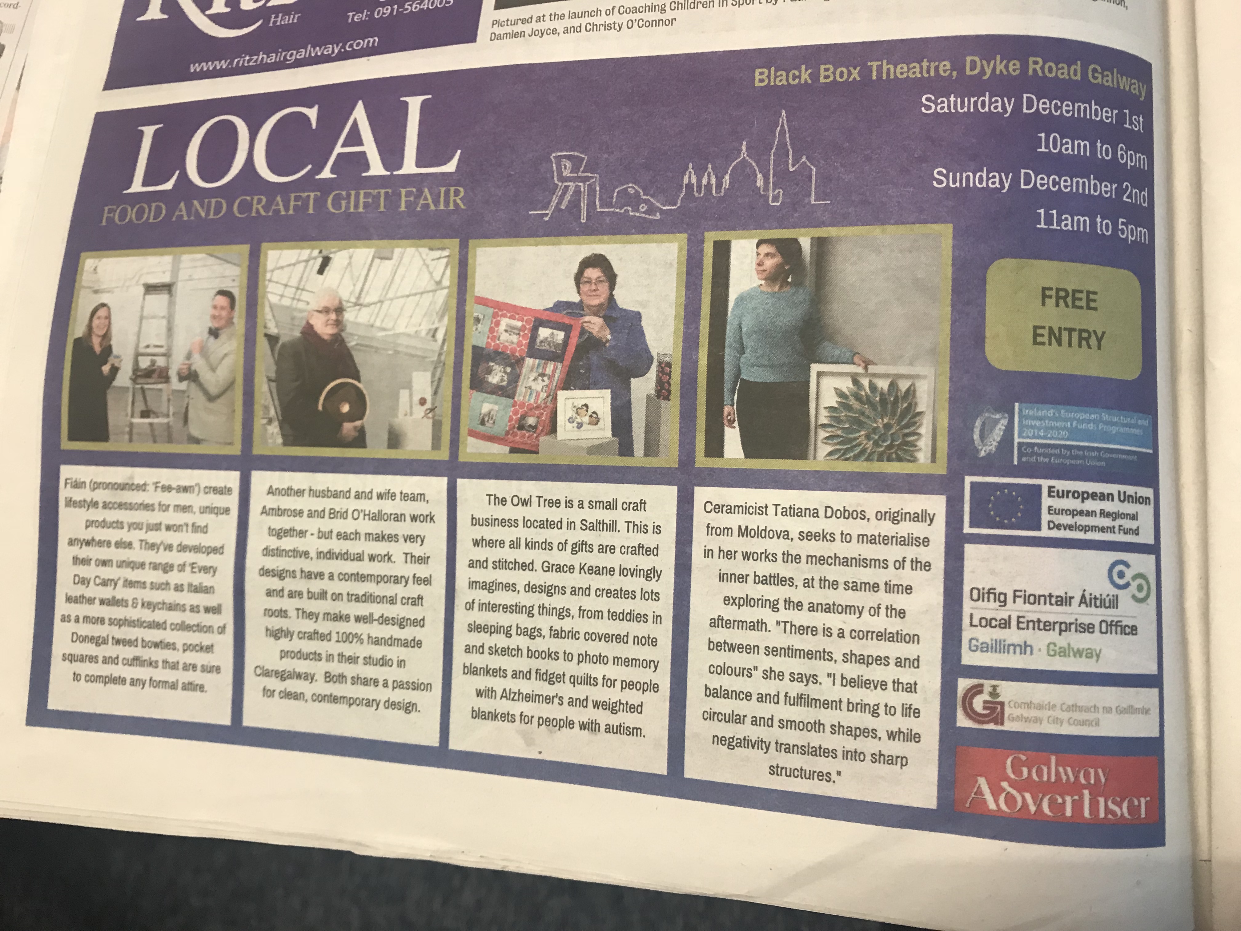 Featured traders - Galway Advertiser