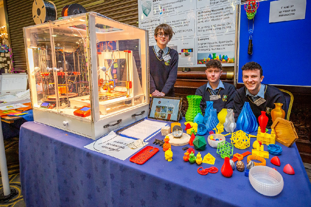 ExhibitionStand Winner, 3D Printing Maynooth, Maynooth Post Primary