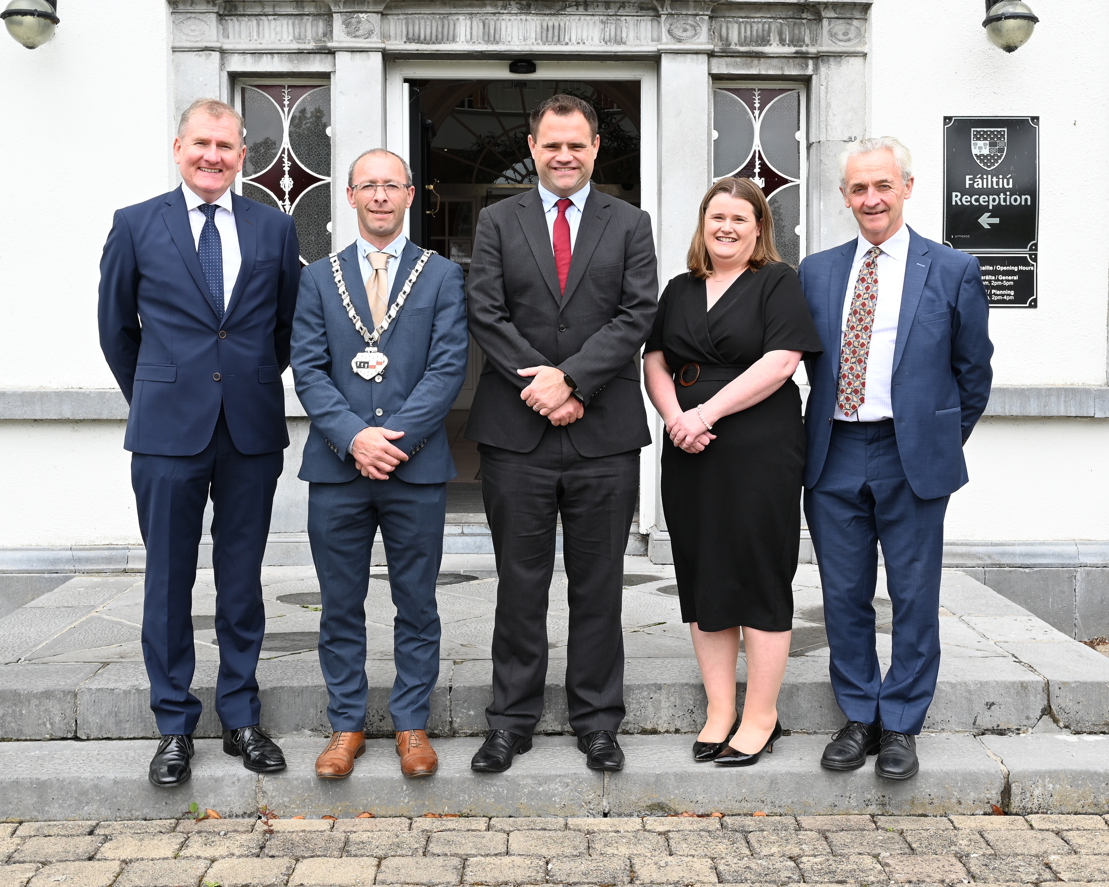 Minister of State for Business, Employment and Retail, Neale Richmond TD  visited the Local Enterprise Office Kilkenny (LEO) 
