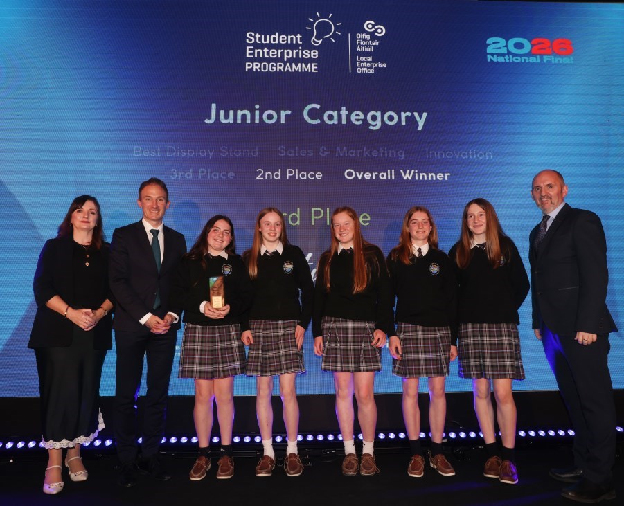 NATIONAL AWARD FOR KILKENNY STUDENTS AT ENTERPRISE FINALS NATIONAL AWARD FOR KILKENNY STUDENTS AT ENTERPRISE FINALS