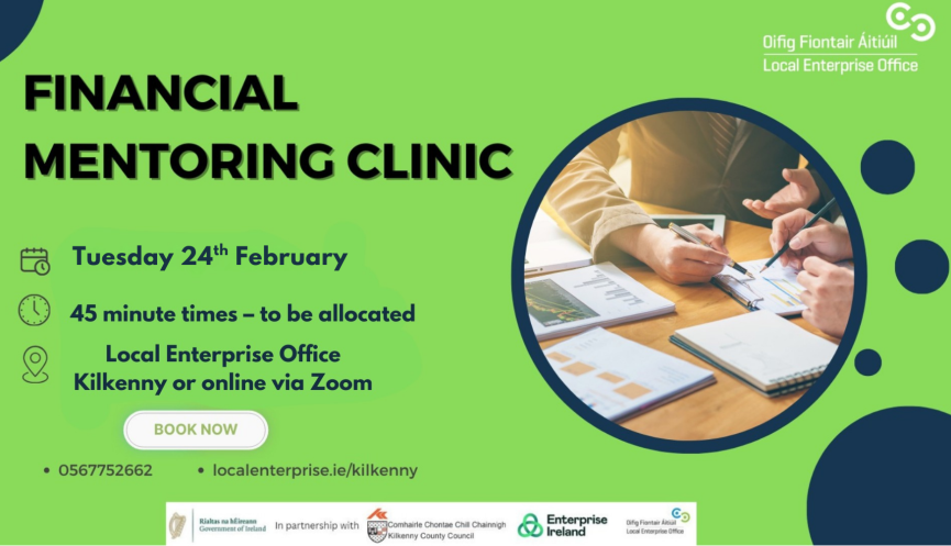 Financial Mentoring Clinic - One to One Appointments - 24th February