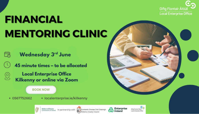 Financial Mentoring Clinic - One to One Appointments - 3rd June