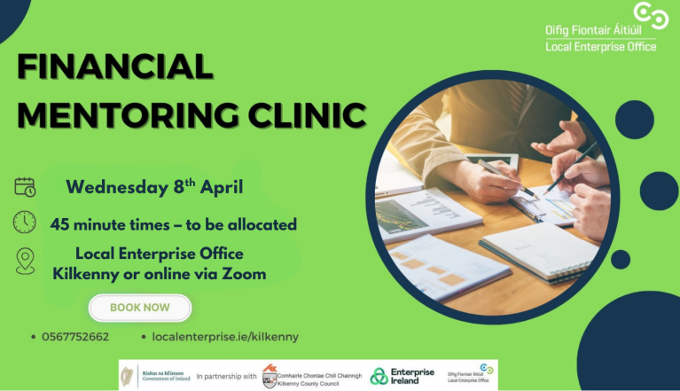 Financial Mentoring Clinic - One to One Appointments - 8th April