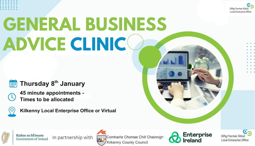 General Business Advice Clinic one to one Appointments - 19th February