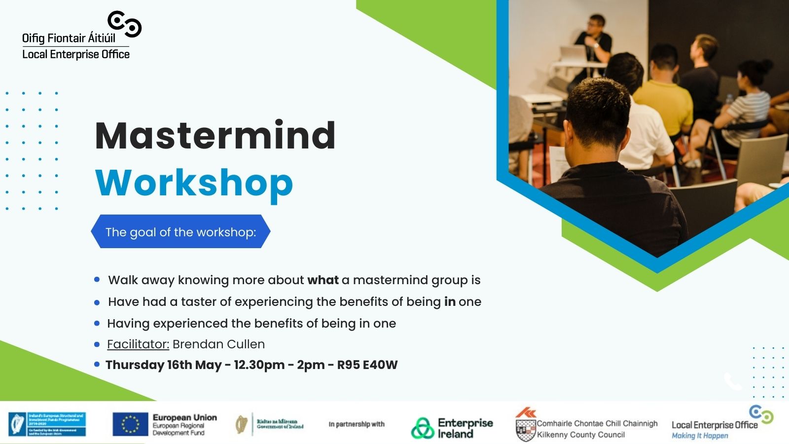 Mastermind Workshop - Local Enterprise Office - Kilkenny