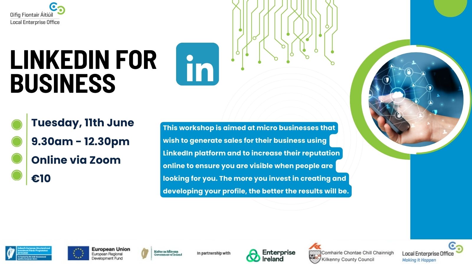 LinkedIn for Business - Local Enterprise Office - Kilkenny