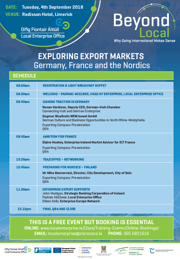 Exploring Export Markets