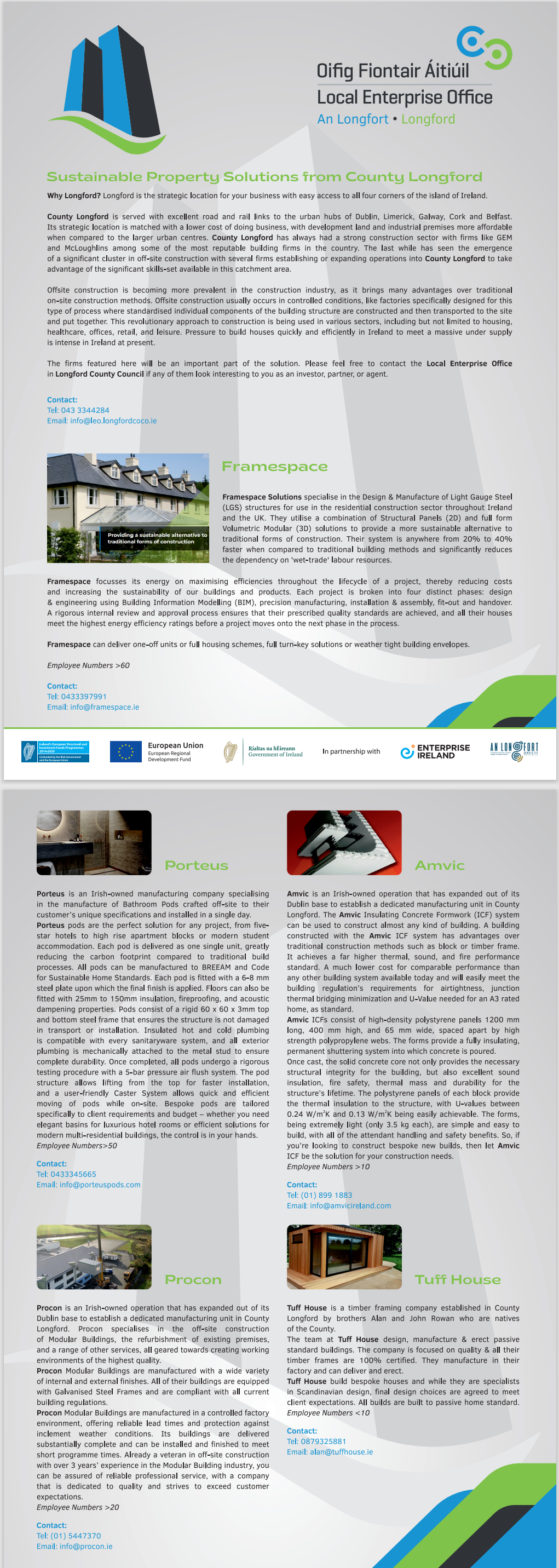 Case studies of sustainable property solutions in Longford