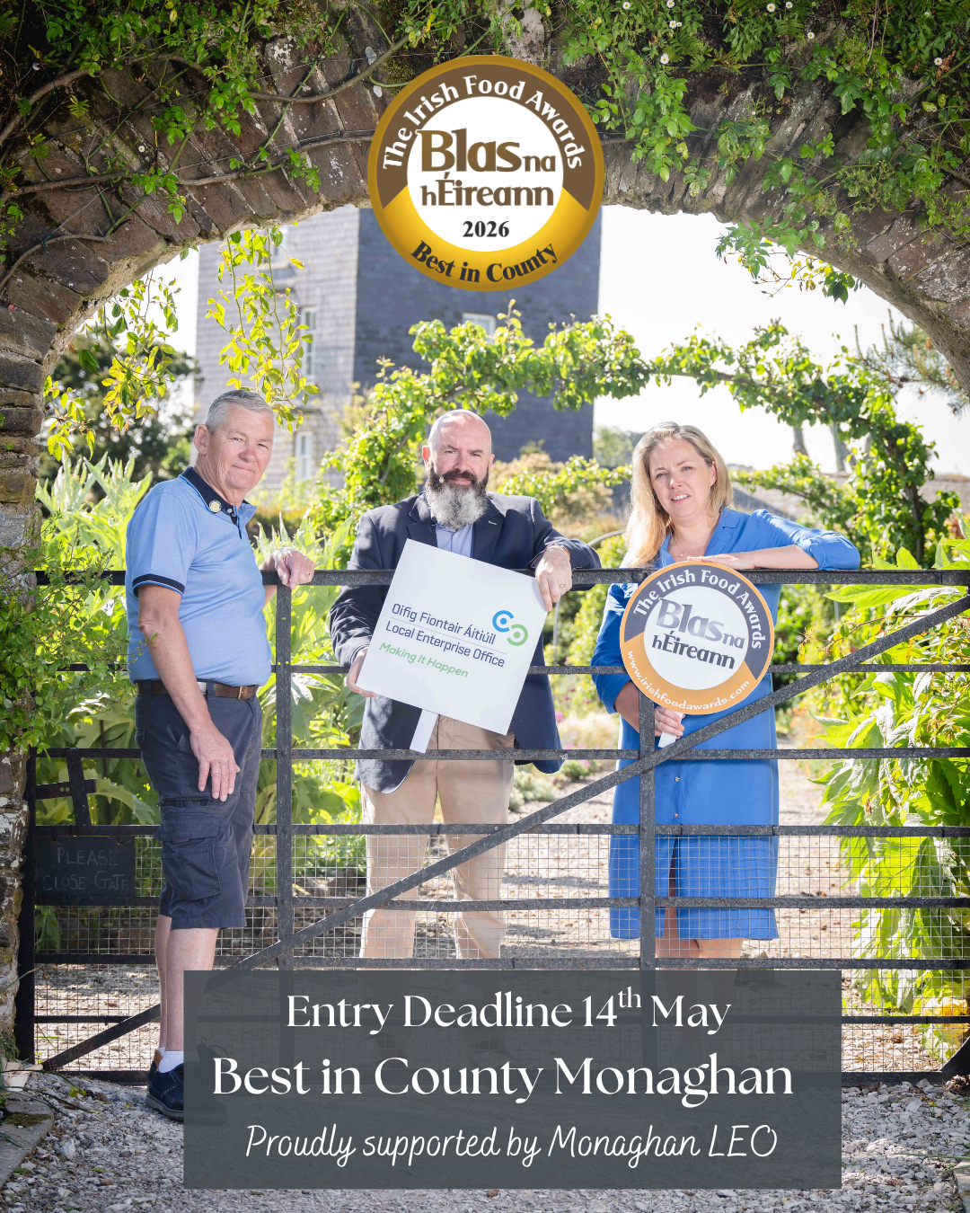 Blas na hÉireann Best in County deadline