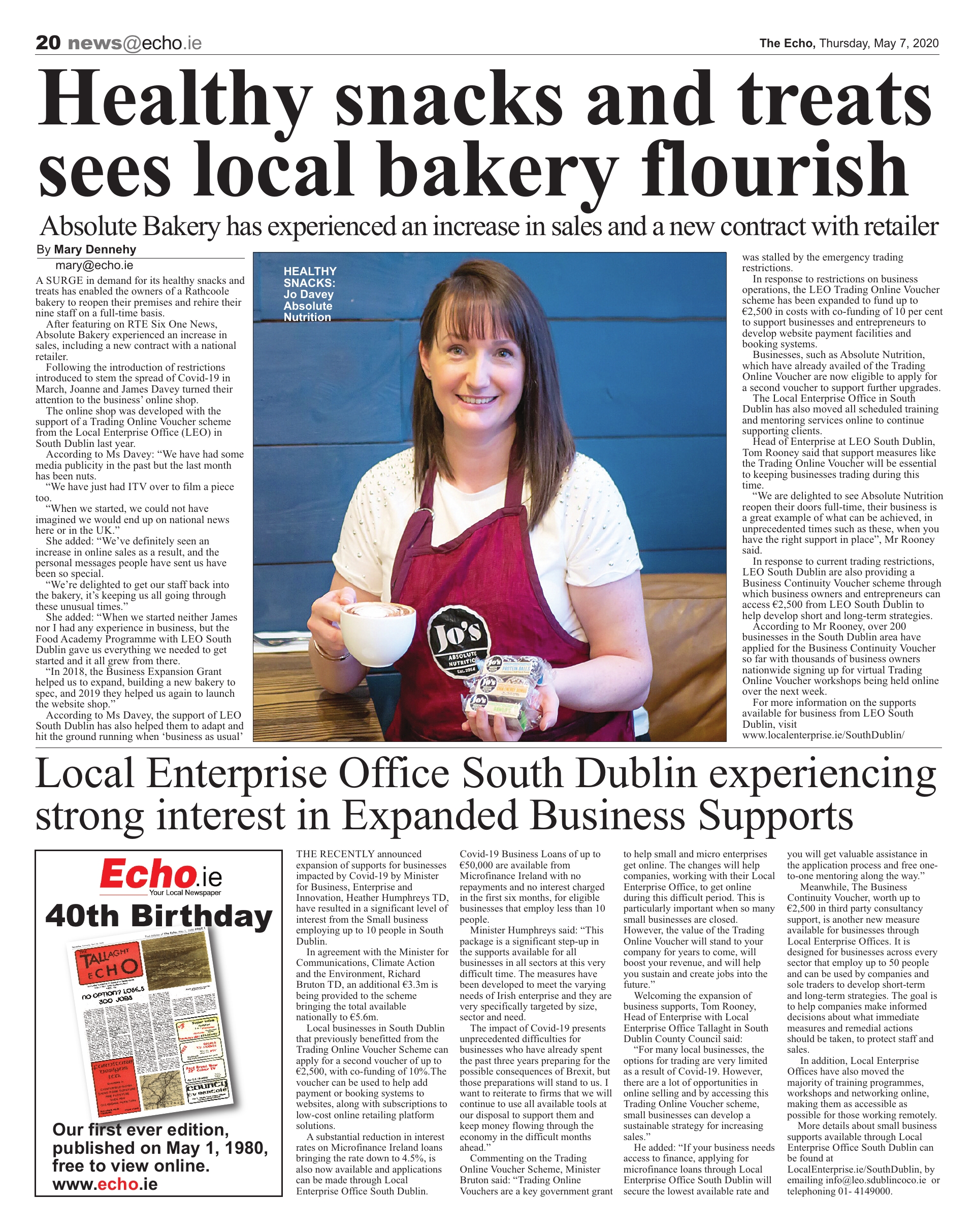 echo article absolute nutitriton