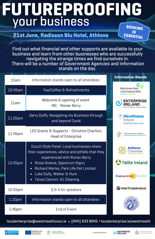 FUTUREPROOF EVENT FLYER