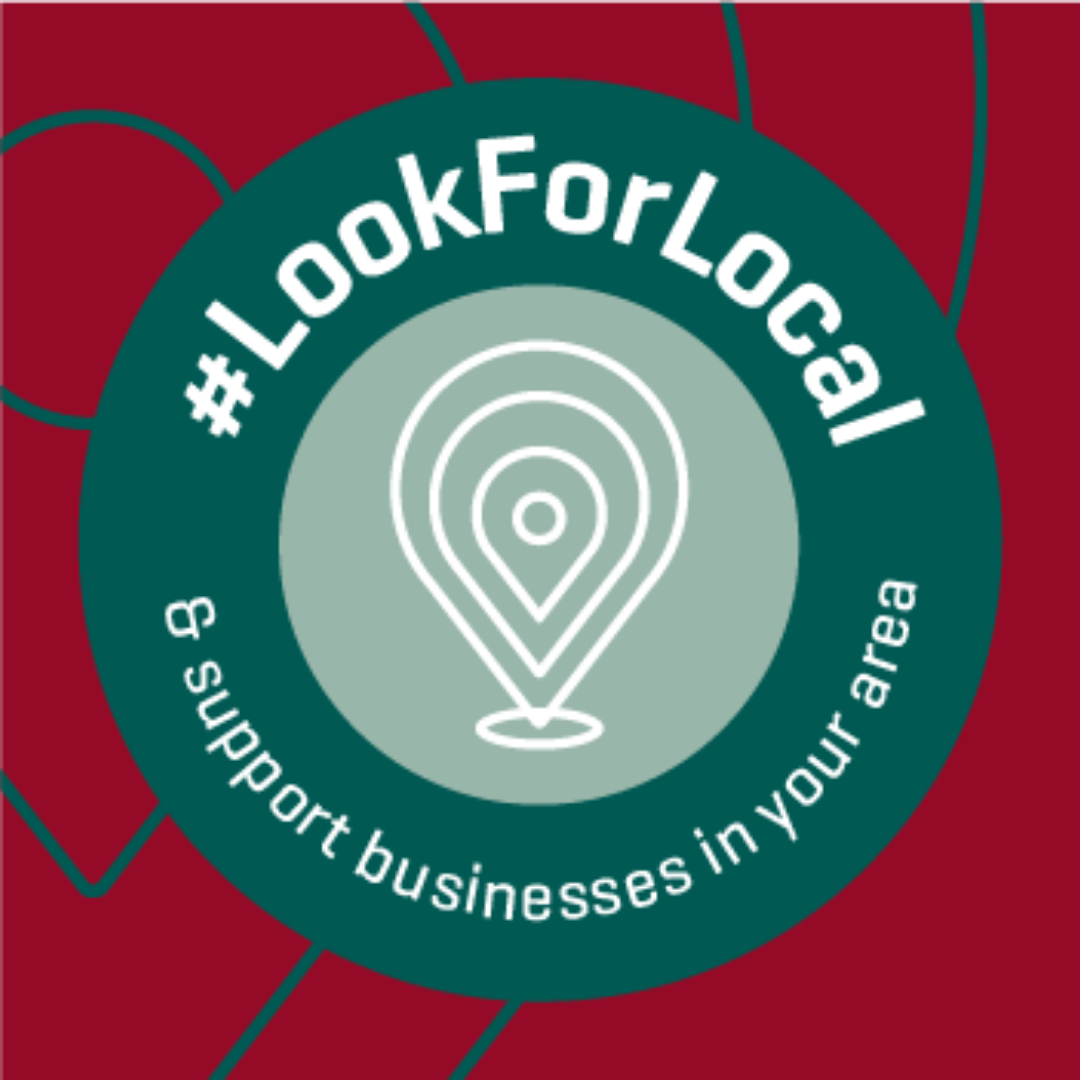 look for local logo