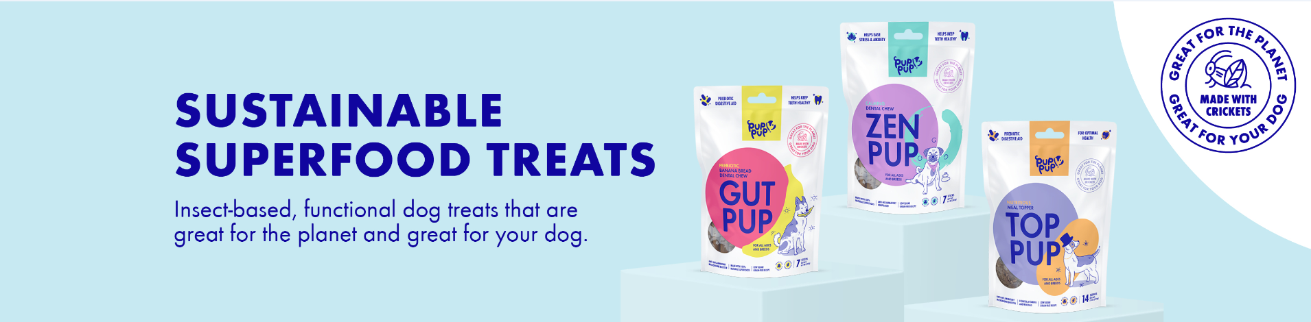 Pup Pup banner Pup Pup banner