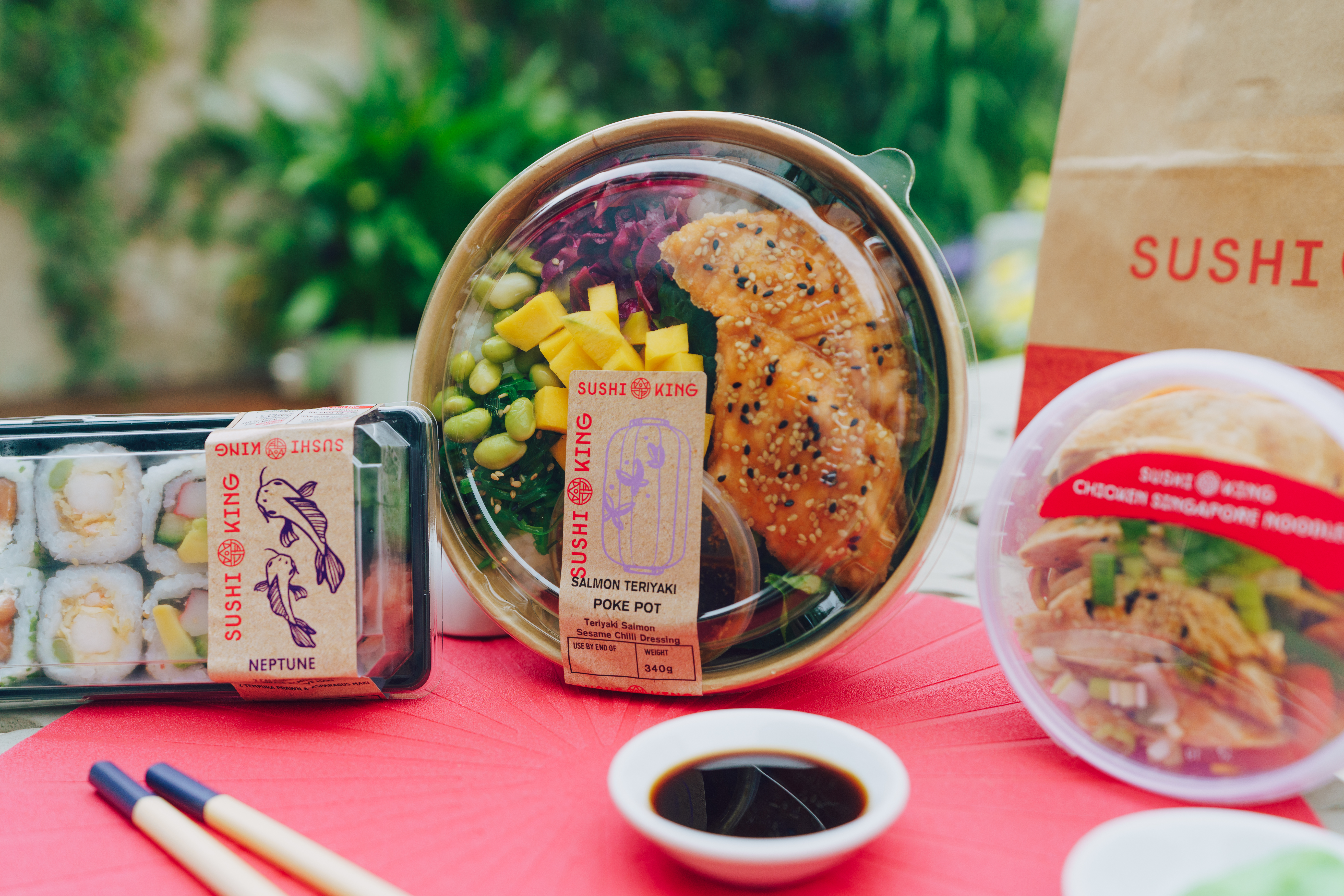 Sushi King bowls Sushi King bowls