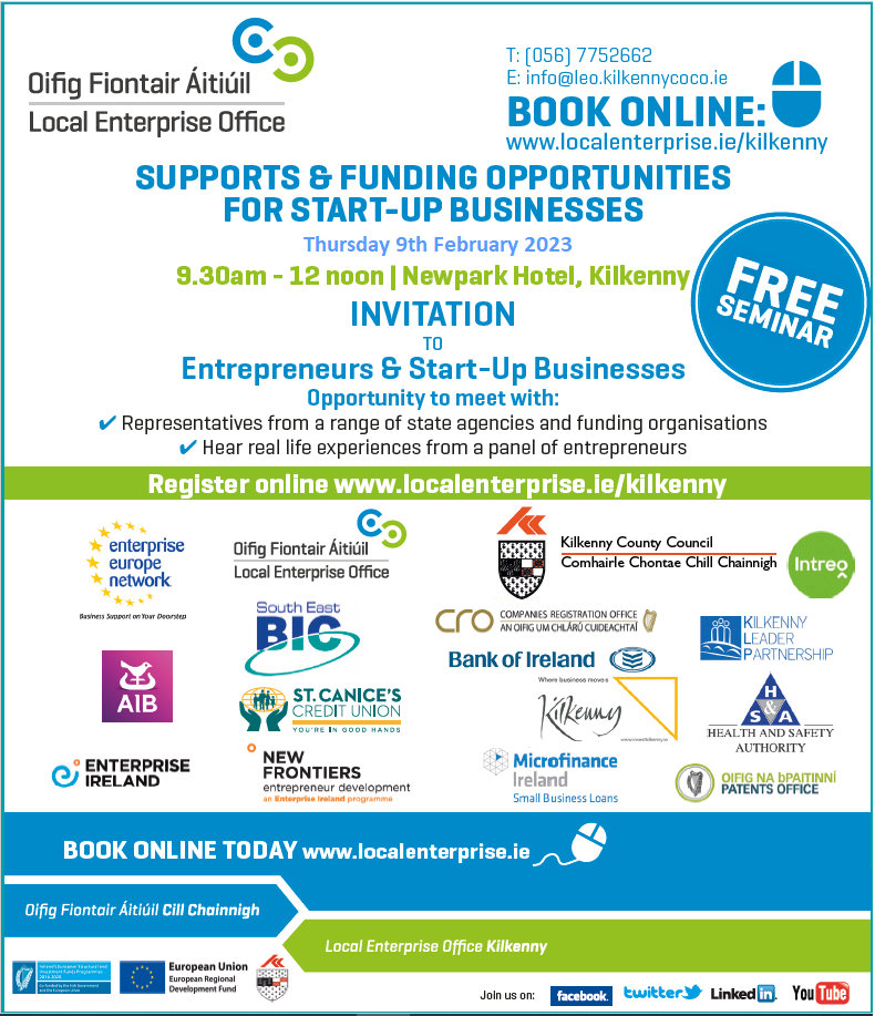 Supports and Funding Opportunities Seminar - 9 Feb 23