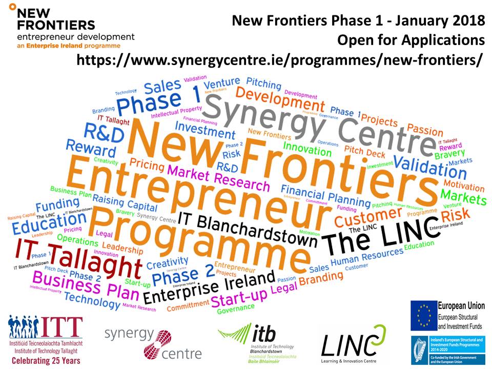 New Frontiers Phase 1 Programme January 2018
