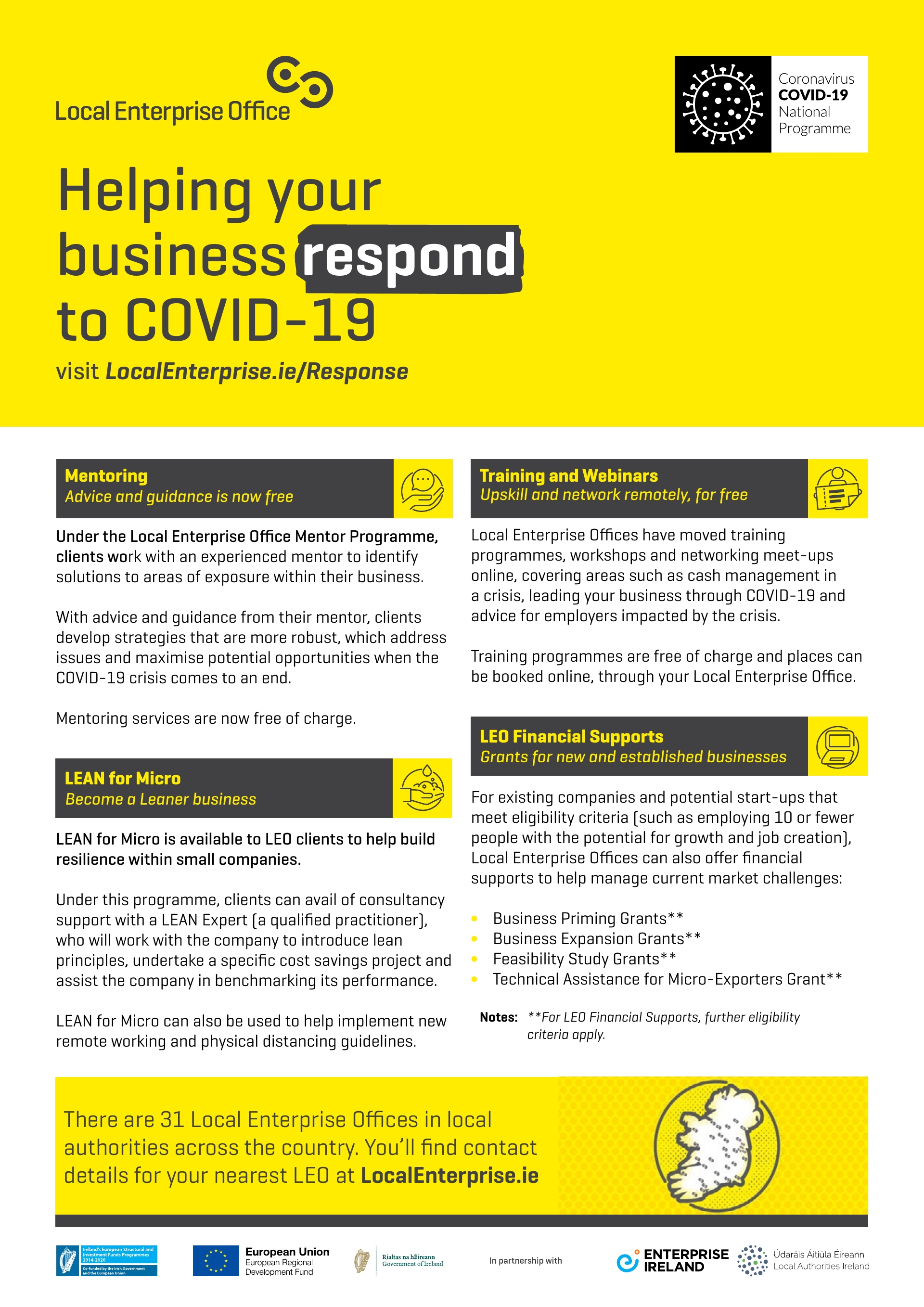Helping your  business respond  to COVID-19 pg2